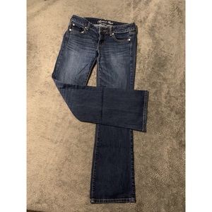 AE Dark Wash Favorite Boyfriend Jeans